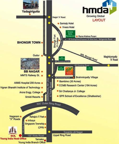 Images for Location Plan of Young Nature Breeze Residencia