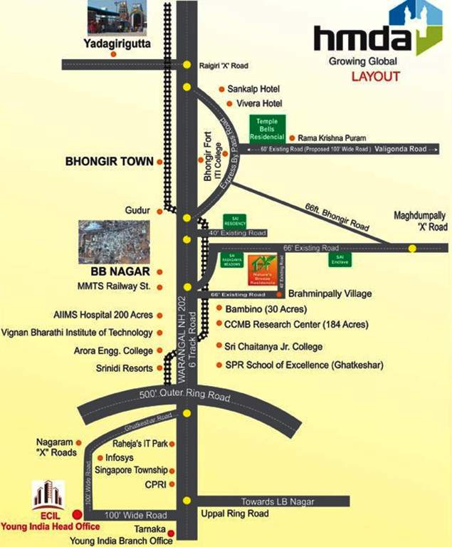 Images for Location Plan of Young Nature Breeze Residencia