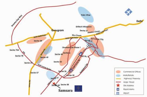 Images for Location Plan of Adani Brahma Samsara Images for Location Plan of Adani Brahma Samsara