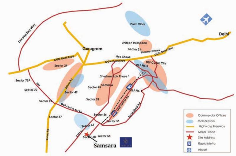 Images for Location Plan of Adani Brahma Samsara