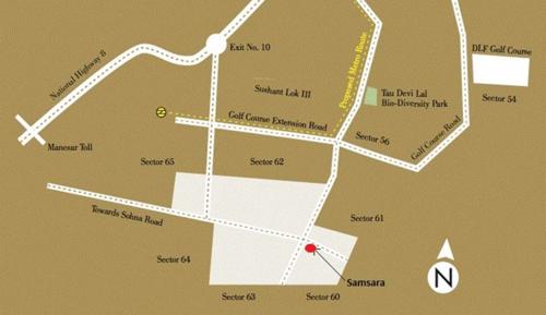 Images for Location Plan of Adani Brahma Samsara Images for Location Plan of Adani Brahma Samsara
