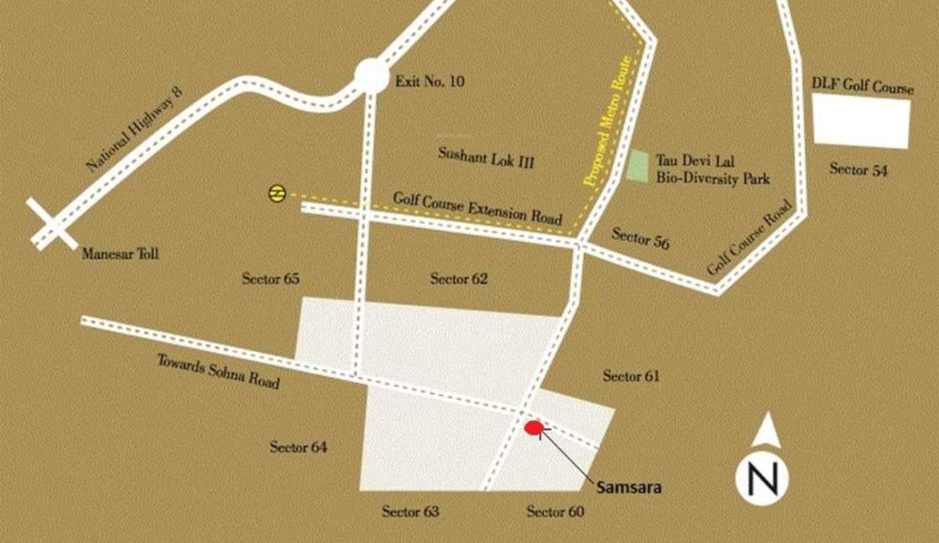Images for Location Plan of Adani Brahma Samsara