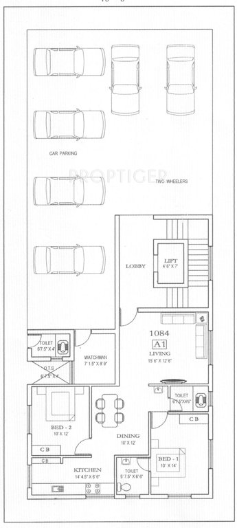 Images for Cluster Plan of Mahalakshmi Sai Nagar