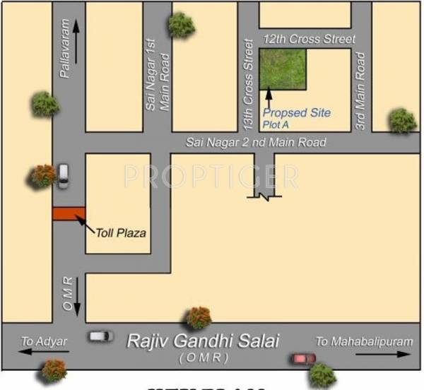 Images for Location Plan of Mahalakshmi Sai Nagar
