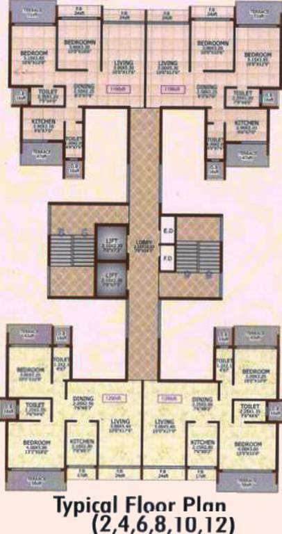 Images for Cluster Plan of Ishwar Aura