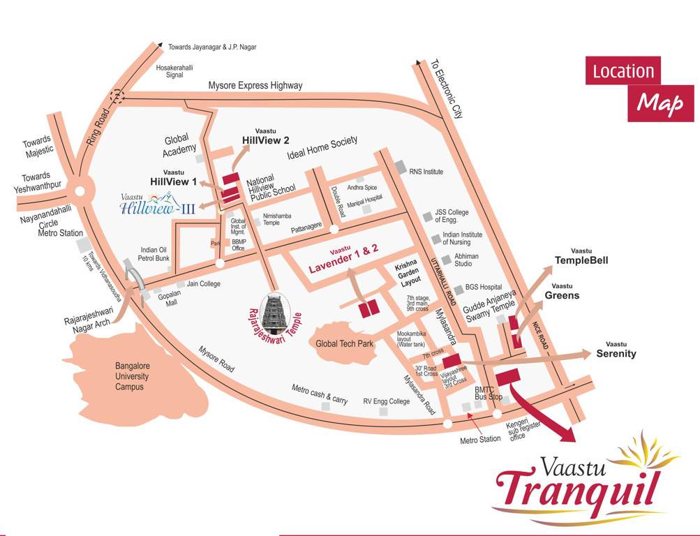  tranquil Images for Location Plan of Vaastu Tranquil