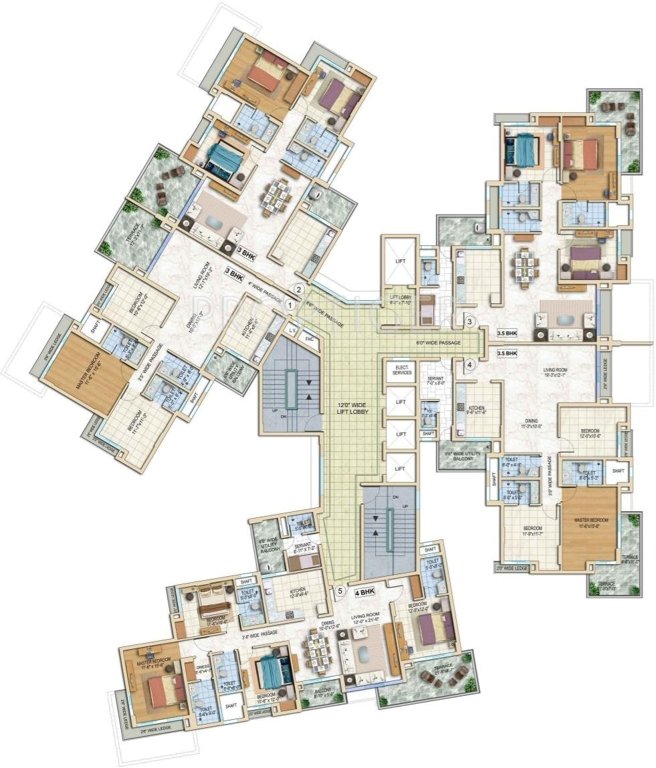 Images for Cluster Plan of Tata Capitol Heights
