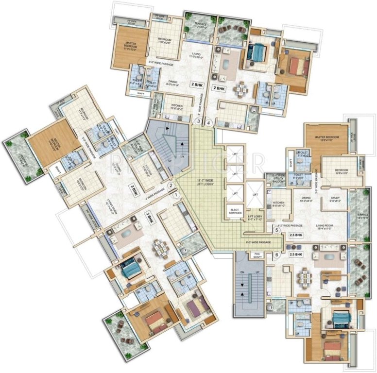 Images for Cluster Plan of Tata Capitol Heights