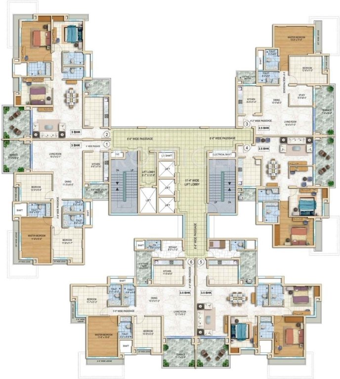 Images for Cluster Plan of Tata Capitol Heights