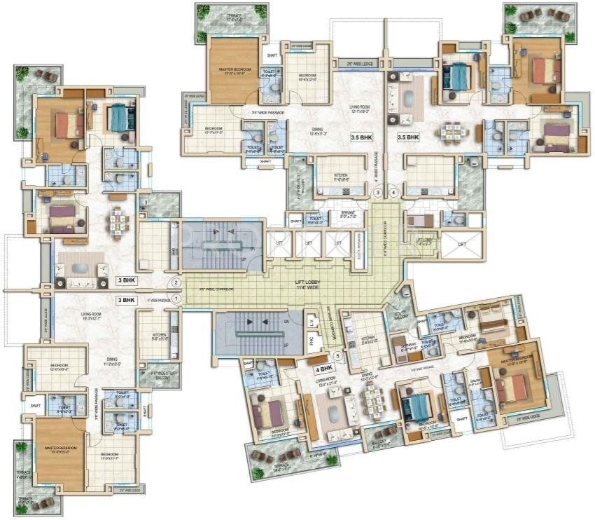 Images for Cluster Plan of Tata Capitol Heights