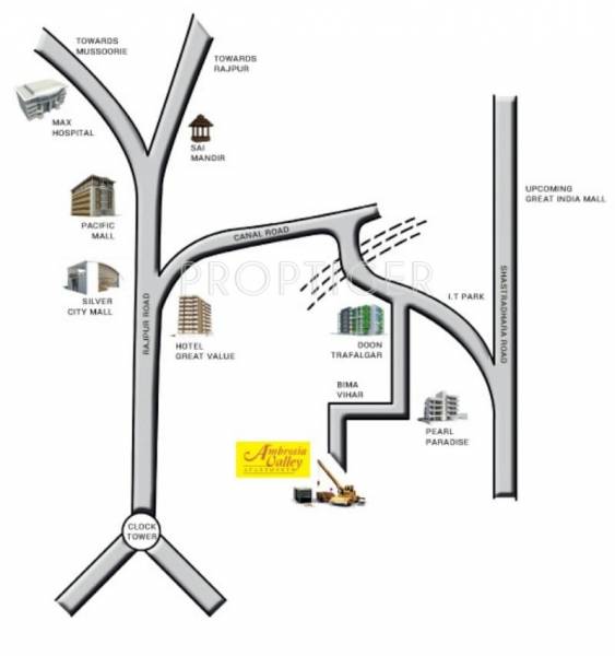 Location Plan Harit Dharaa Ambrosia Valley Location Plan