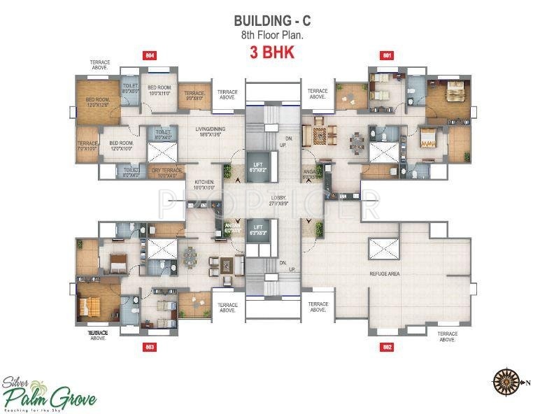 Images for Cluster Plan of Rohan Silver Palm Grove