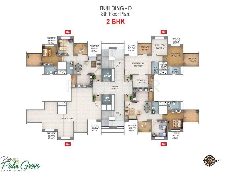 Images for Cluster Plan of Rohan Silver Palm Grove