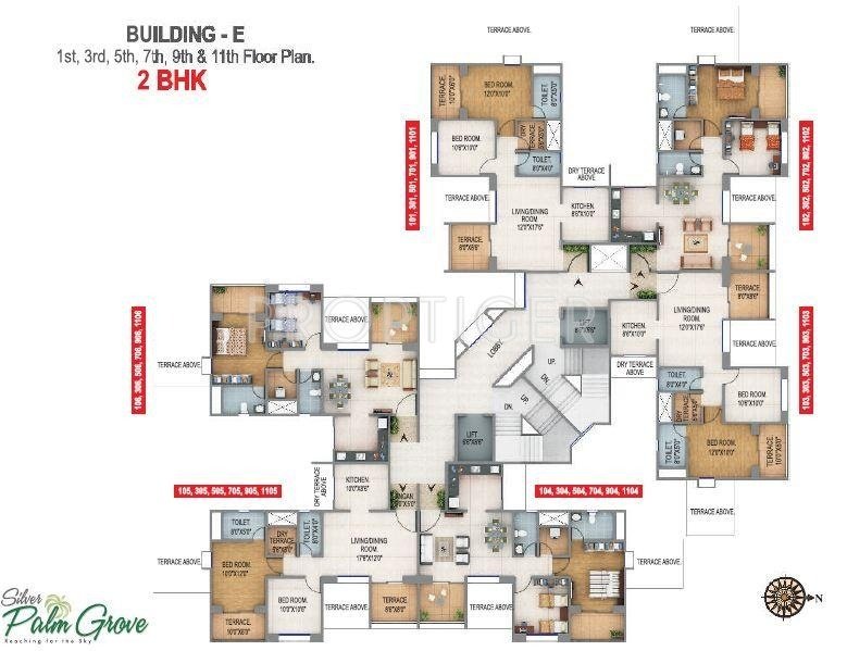  silver palm grove Images for Cluster Plan of Rohan Silver Palm Grove