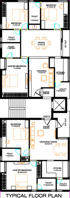 Images for Cluster Plan of Manbhum Oakwood