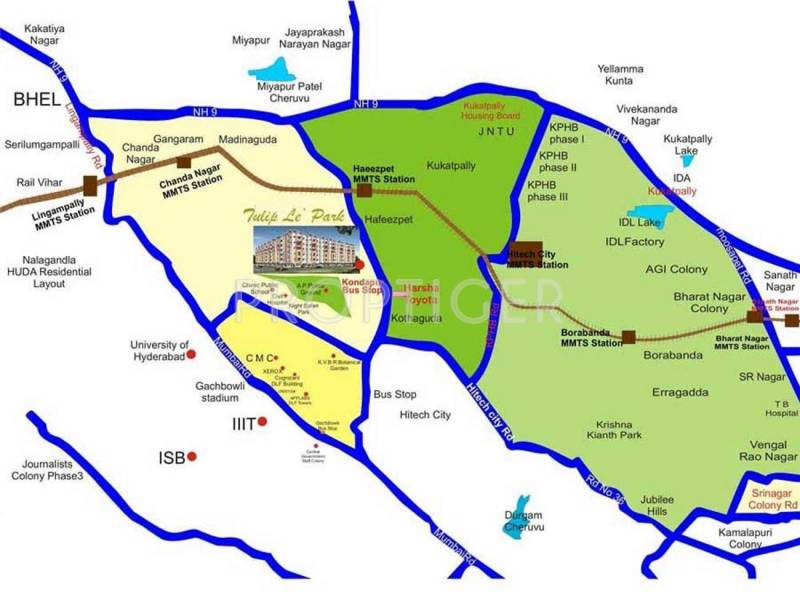 Landlord Property Tulip Le Park Location Plan Landlord Property Tulip Le Park Location Plan