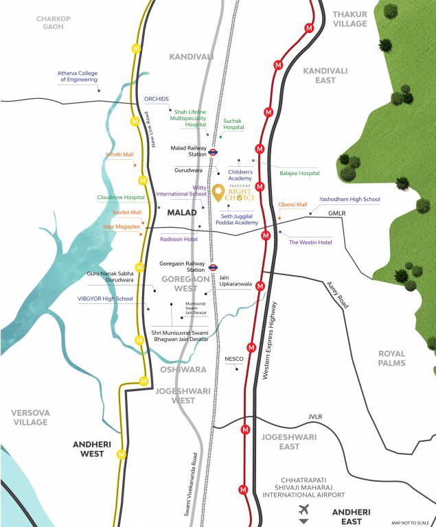 passcode right choice Location Plan