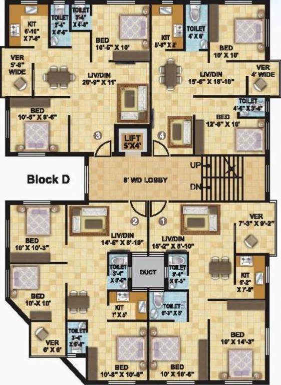 Images for Cluster Plan of SK Royal Ashiana