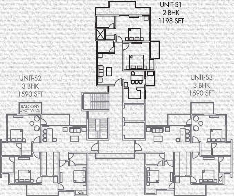 golf suites Images for Cluster Plan of The Hemisphere Golf Suites