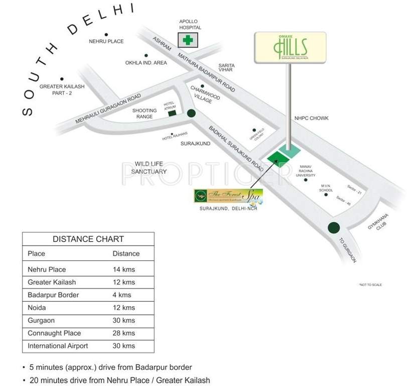 hills 2 Images for Location Plan of Omaxe Hills 2
