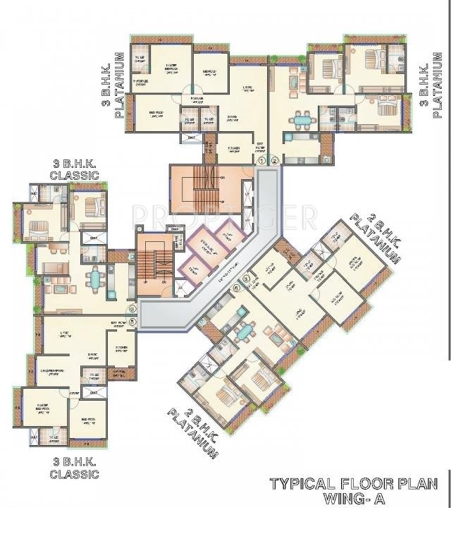  chronicles Tower A Cluster Plan