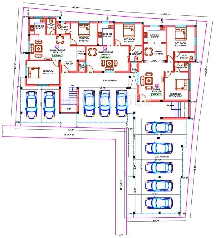 Images for Cluster Plan of Sekaran Brownidge Square