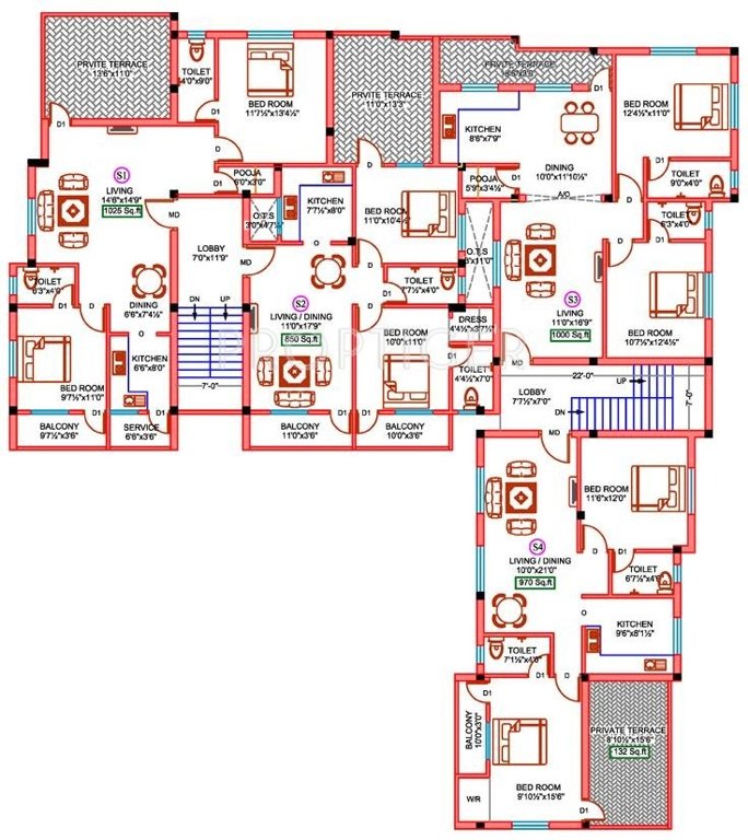 Images for Cluster Plan of Sekaran Brownidge Square