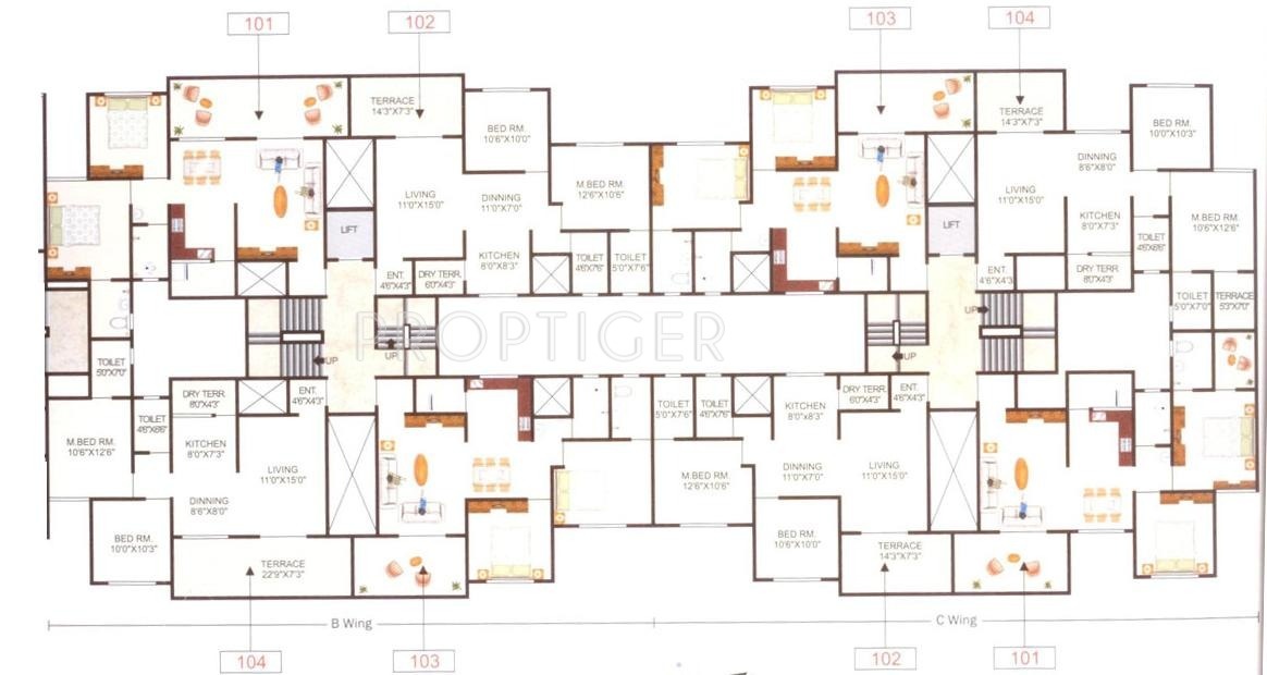Images for Cluster Plan of SSD Sai Miracle