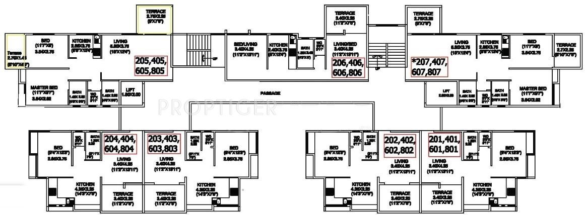 Images for Cluster Plan of Vakratund Bhagirthi Classic