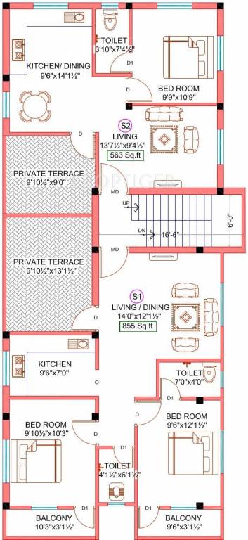 Images for Cluster Plan of Sekaran 150 Nagalakshmi Nagar