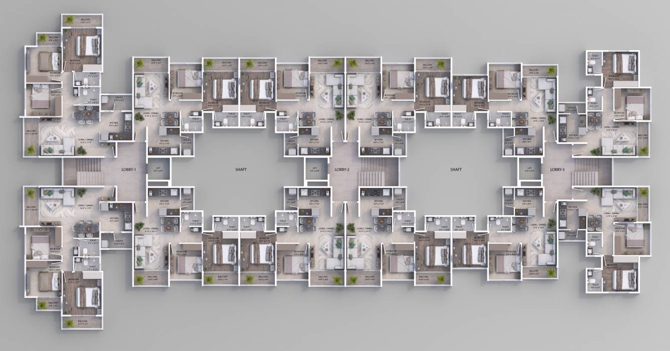 pride laxmi ramana Cluster Plan