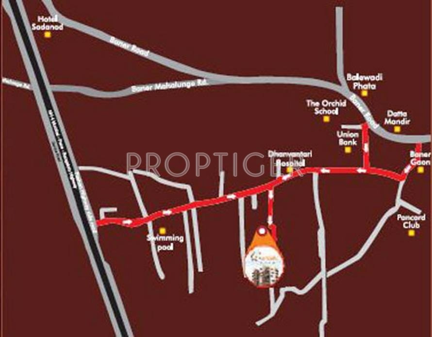 Images for Location Plan of Trimurti Orean