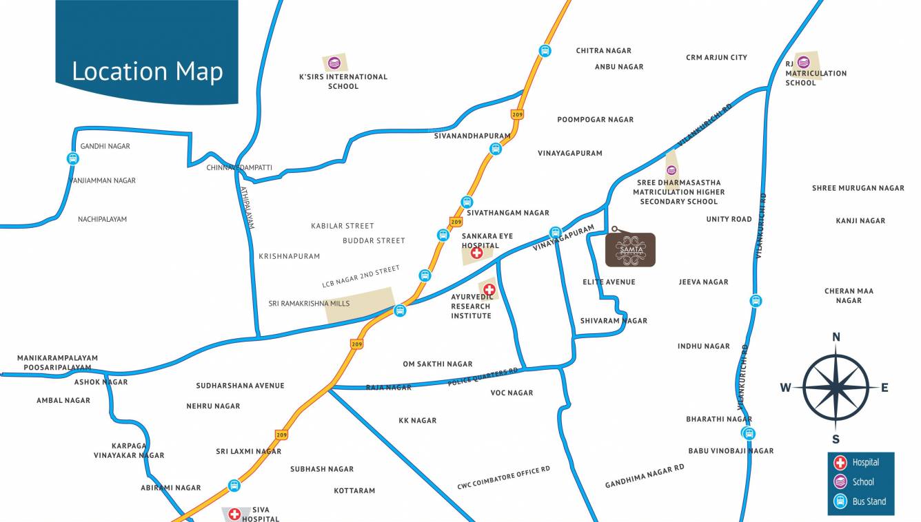 Images for Location Plan of Orange Samta Enclave
