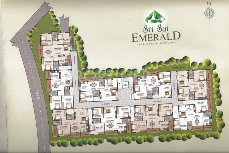 Images for Layout Plan of Star Sri Sai Emerald