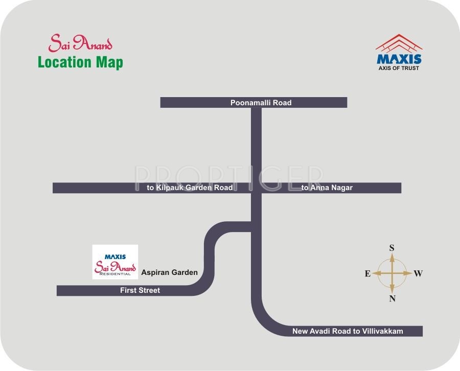 Images for Location Plan of Maxis Sai Anand