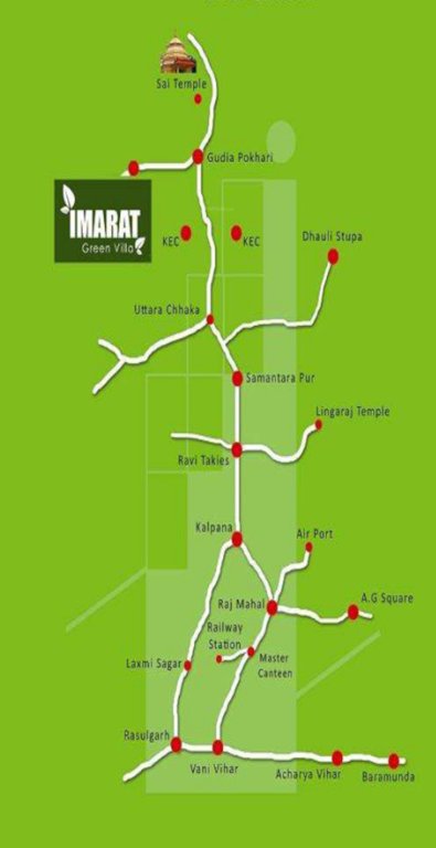 green villa Location Plan