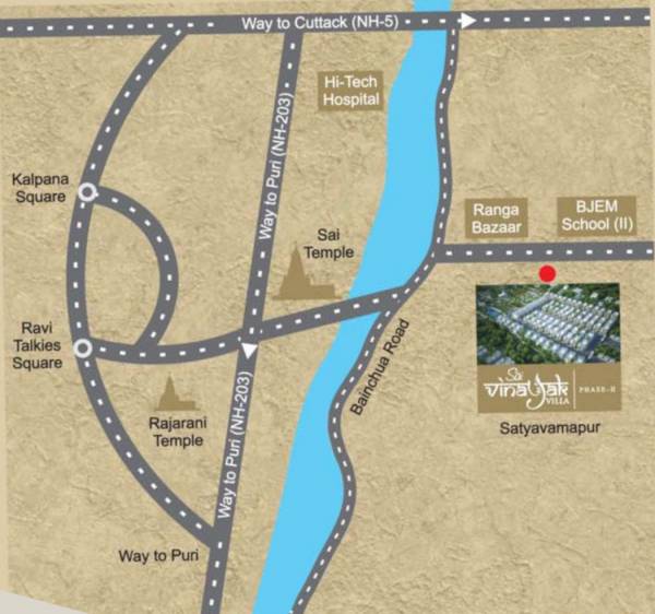  sai-vinayak-villa-phase-2 Location Plan