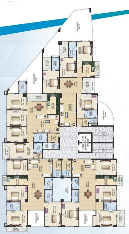  icon Icon Cluster Plan for 4th Floor