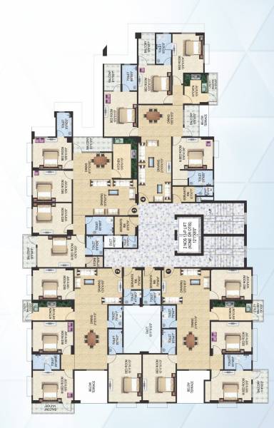  icon Icon Cluster Plan for 5th Floor