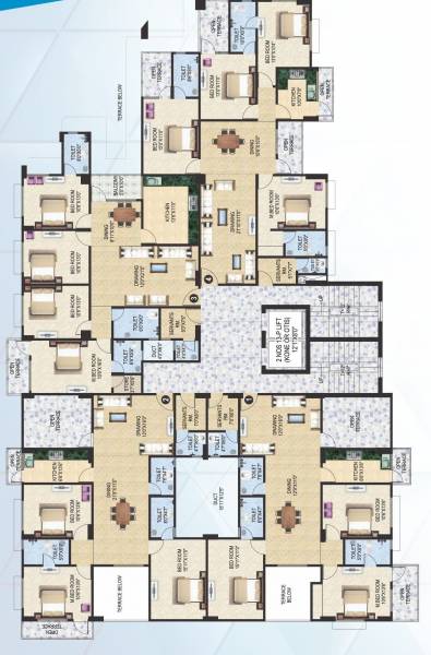  icon Icon Cluster Plan for 6th Floor