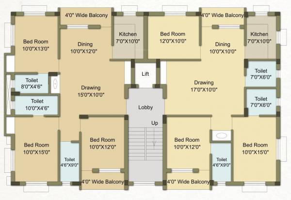 mannat-palace Mannat Palace Cluster Plan