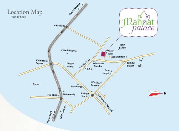  mannat-palace Location Plan