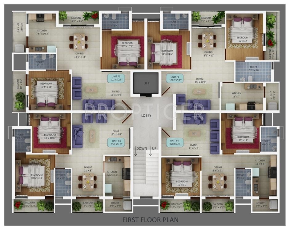 Images for Cluster Plan of GSA Builders Anjali Nest