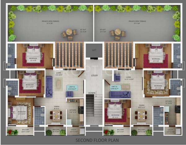 Images for Cluster Plan of GSA Builders Anjali Nest