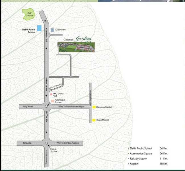 gardens Location Plan