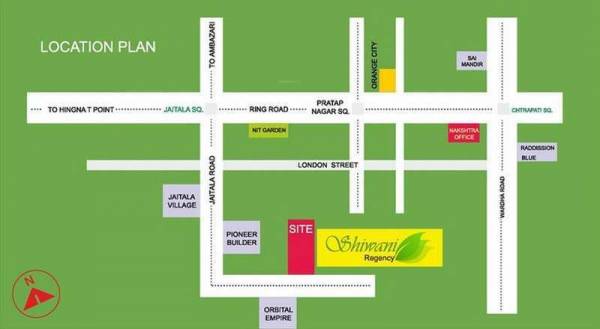  shiwani-regency Location Plan