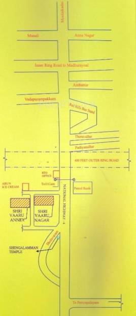 Images for Location Plan of EBN Realities Sri Vaaru Nagar