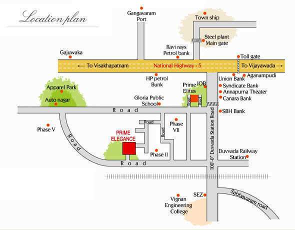  elegance Location Plan