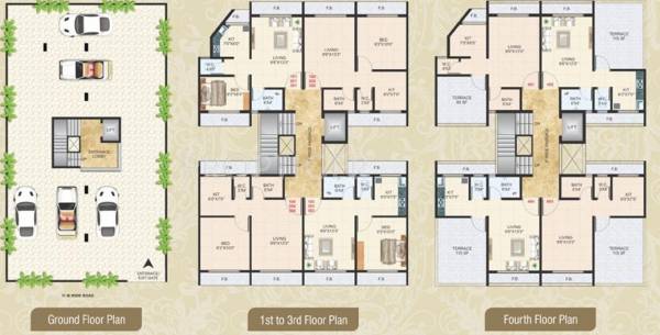 Images for Cluster Plan of Raj Residency