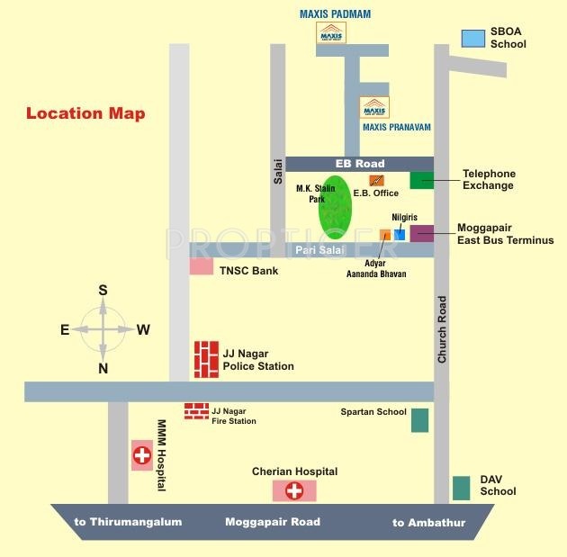 Images for Location Plan of Maxis Padmam